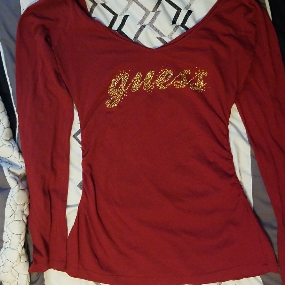 Womens Guess long sleeve top